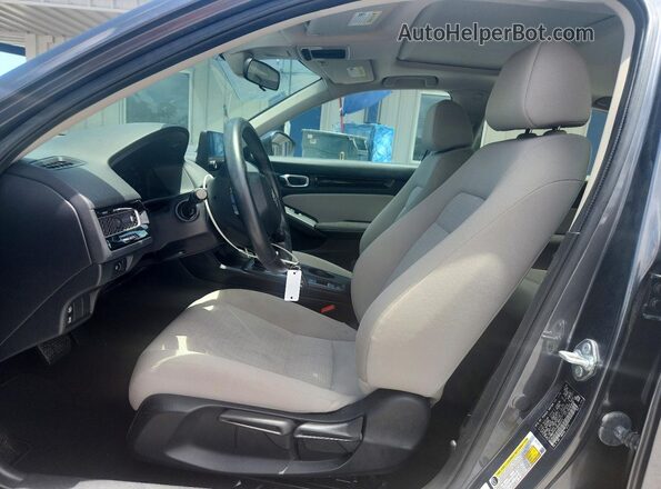 JHMFE1F71NX009373 2022 HONDA CIVIC Gray Սալոնի դիմացի տեսք