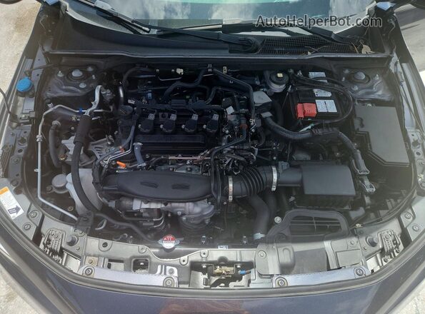 JHMFE1F71NX009373 2022 HONDA CIVIC Gray Սալոնի հետևի տեսք