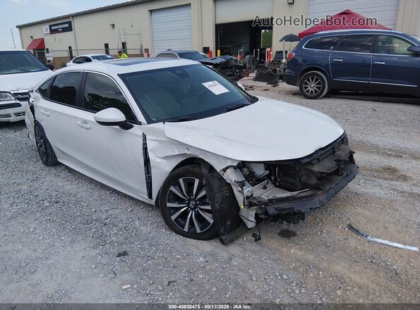 JHMFE1F72NX003047 2022 HONDA CIVIC Белый Вид спереди