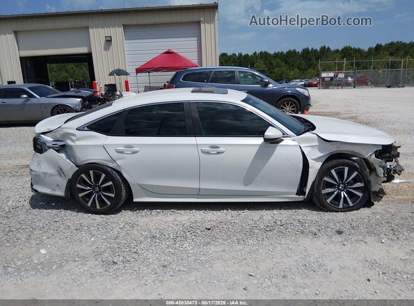 JHMFE1F72NX003047 2022 HONDA CIVIC Белый Вид задней части салона