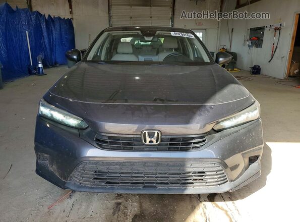 JHMFE1F72NX005218 2022 HONDA CIVIC Gray Widok z przodu