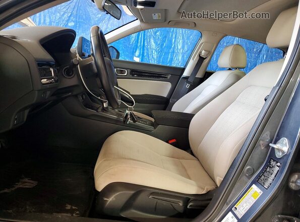 JHMFE1F72NX005218 2022 HONDA CIVIC Gray Widok wnętrza z przodu