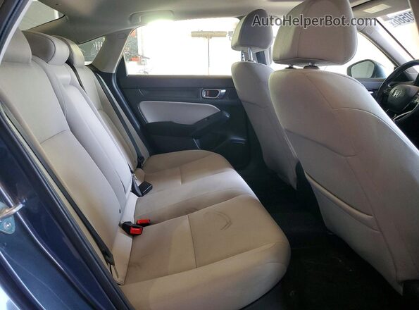 JHMFE1F72NX005218 2022 HONDA CIVIC Gray Widok tylnych siedzeń