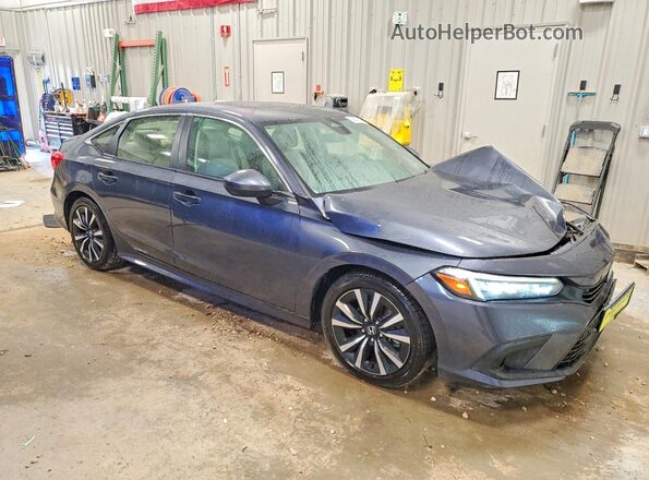 JHMFE1F72NX009267 2022 HONDA CIVIC Gray Przód prawy