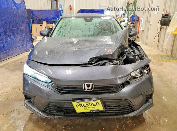 JHMFE1F72NX009267 2022 HONDA CIVIC Gray Widok z przodu