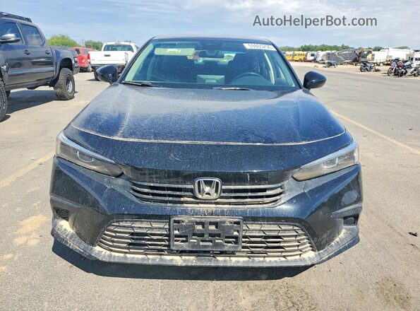 JHMFE1F74NX003969 2022 HONDA CIVIC Черный Вид спереди
