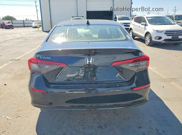 JHMFE1F74NX003969 2022 HONDA CIVIC Черный Вид сзади
