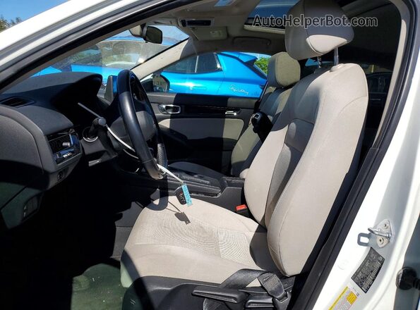 JHMFE1F75NX004838 2022 HONDA CIVIC Белый Вид салона спереди