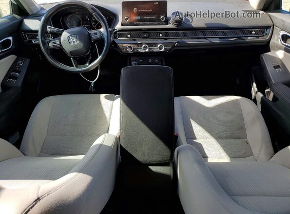 JHMFE1F75NX004838 2022 HONDA CIVIC Белый Вид панели приборов