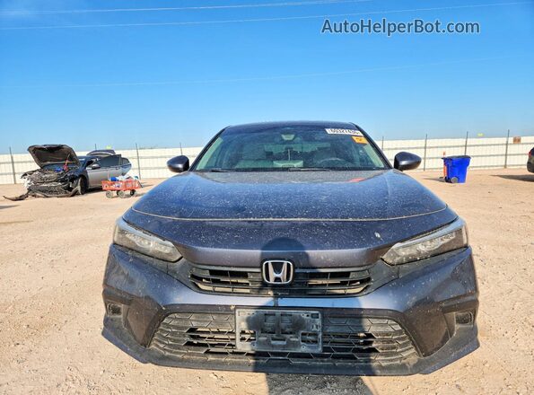 JHMFE1F76NX009286 2022 HONDA CIVIC Gray წინა ხედი