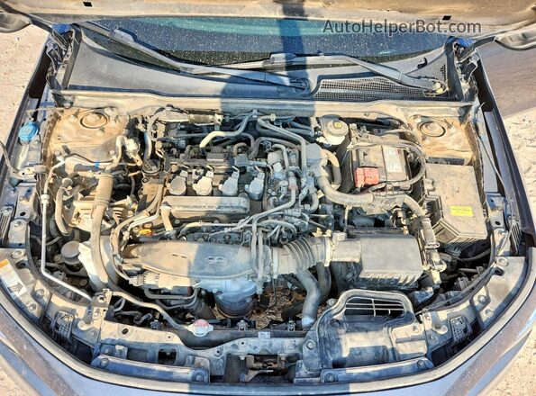 JHMFE1F76NX009286 2022 HONDA CIVIC Gray უკანა სალონის ხედი