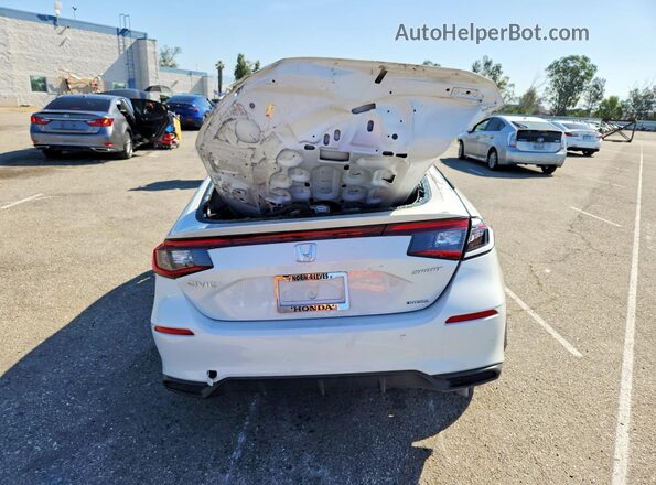 JHMFL4H86SX000502 2025 HONDA CIVIC White Հետևի տեսք