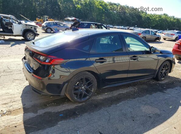 JHMFL4H87SX005496 2025 HONDA CIVIC Black უკანა მარჯვენა