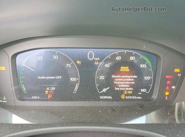 JHMFL4H93SX001177 2025 HONDA CIVIC White Սարքավորումների վահանակի տեսք
