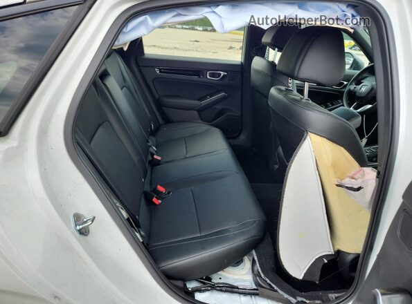 JHMFL4H95SX003710 2025 HONDA CIVIC White Вид задніх сидінь