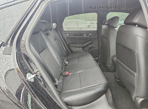JHMFL4H98SX001689 2025 HONDA CIVIC Black Vista de los asientos traseros