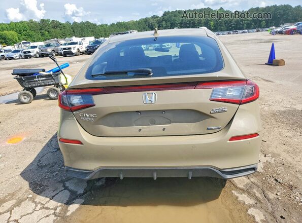 JHMFL4H98SX004012 2025 HONDA CIVIC Brown Rear view