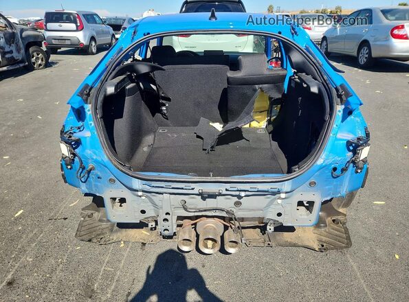 JHMFL5G41PX003934 2023 HONDA CIVIC Синий Вид сзади