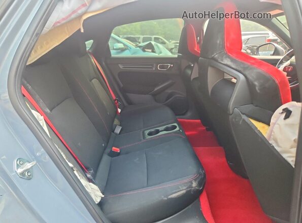 JHMFL5G45PX002060 2023 HONDA CIVIC Gray უკანა სავარძლების ხედი