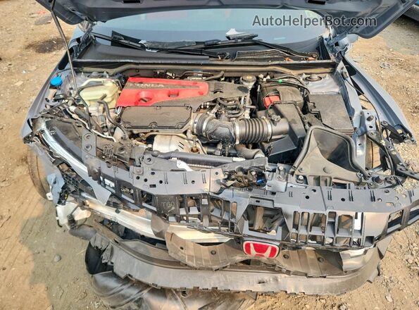 JHMFL5G45PX002060 2023 HONDA CIVIC Gray უკანა სალონის ხედი
