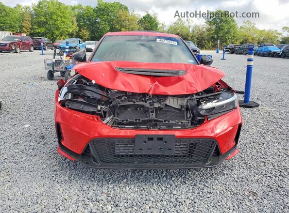 JHMFL5G45SX008014 2025 HONDA CIVIC Красный Вид спереди