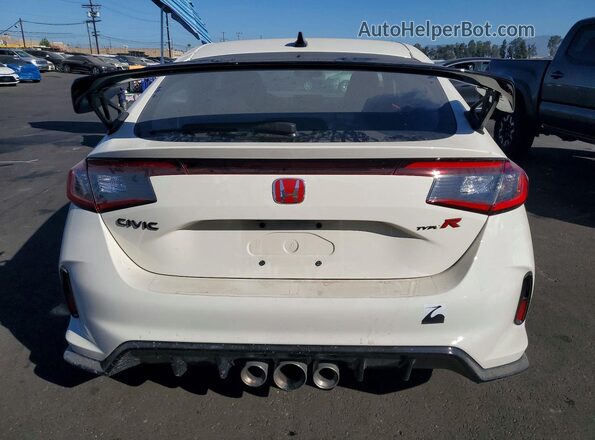 JHMFL5G46PX001385 2023 HONDA CIVIC White Widok z tyłu