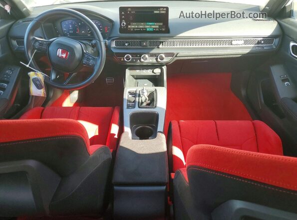 JHMFL5G46PX001385 2023 HONDA CIVIC White Widok deski rozdzielczej