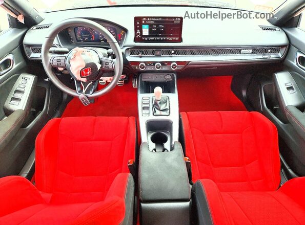 JHMFL5G48SX008699 2025 HONDA CIVIC White Առջևի վահանակի տեսք