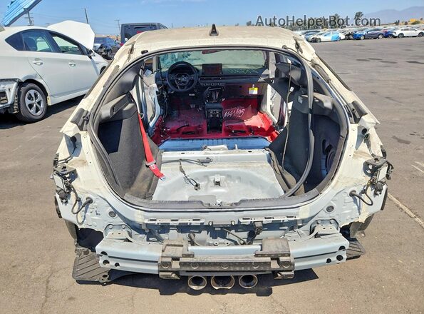 JHMFL5G49SX003964 2025 HONDA CIVIC White Vista trasera