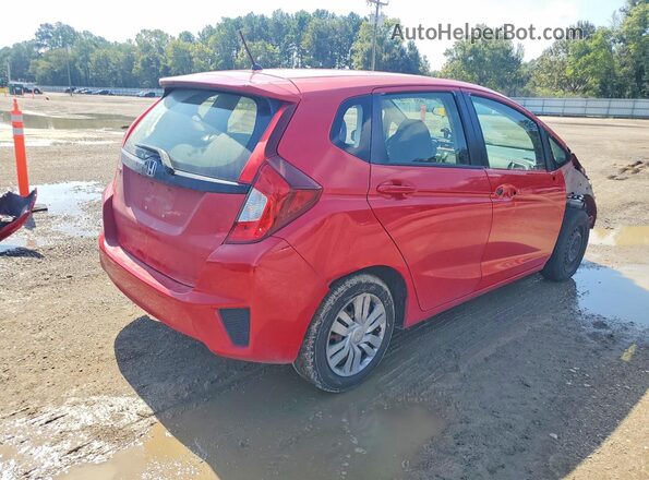 JHMGK5H50GS009591 2016 HONDA FIT Red Հետևի աջ