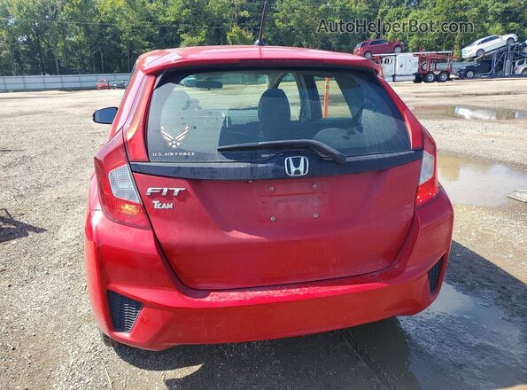 JHMGK5H50GS009591 2016 HONDA FIT Red Հետևի տեսք