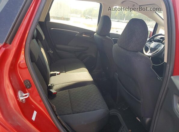 JHMGK5H50GS009591 2016 HONDA FIT Red Հետևի նստատեղերի տեսք