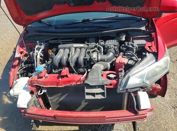 JHMGK5H50GS009591 2016 HONDA FIT Red Սալոնի հետևի տեսք