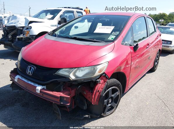JHMGK5H51HS021900 2017 HONDA FIT Red Przód lewy