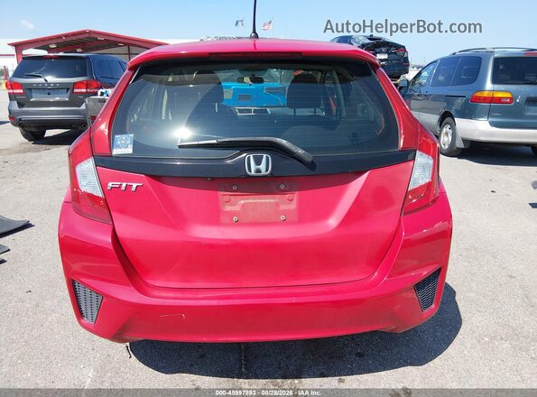 JHMGK5H51HS021900 2017 HONDA FIT Red 