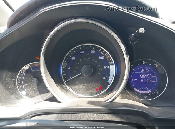 JHMGK5H52GS015571 2016 HONDA FIT Красный Вид задних сидений