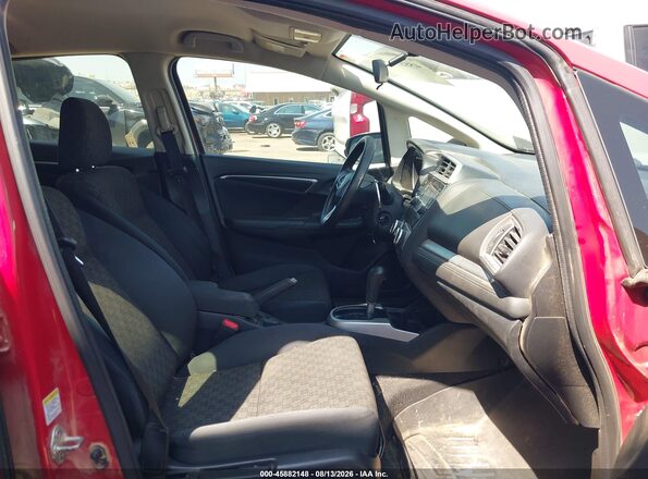 JHMGK5H52GS015571 2016 HONDA FIT Красный Вид салона спереди