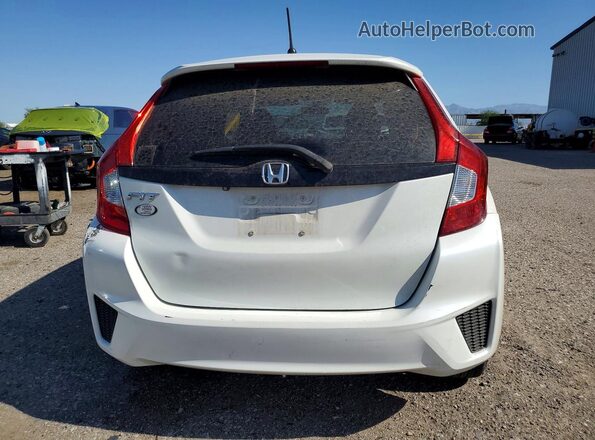 JHMGK5H54HS000247 2017 HONDA FIT Белый Вид сзади
