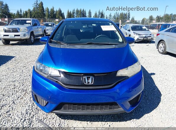 JHMGK5H58GX014654 2016 HONDA FIT Blue Սարքավորումների վահանակի տեսք