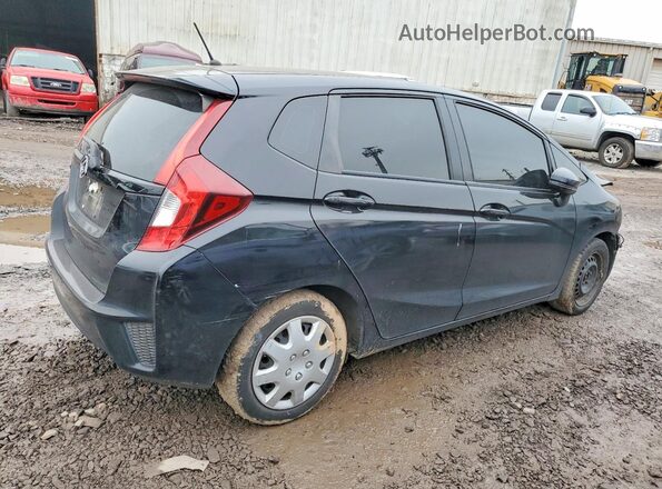 JHMGK5H58HS015026 2017 HONDA FIT Black უკანა მარჯვენა