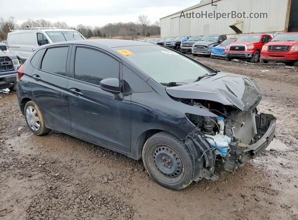 JHMGK5H58HS015026 2017 HONDA FIT Black წინა მარჯვენა