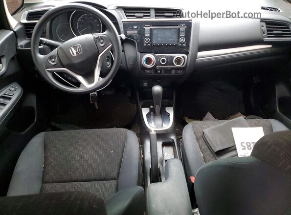 JHMGK5H58HS015026 2017 HONDA FIT Black წინა პანელის ხედი