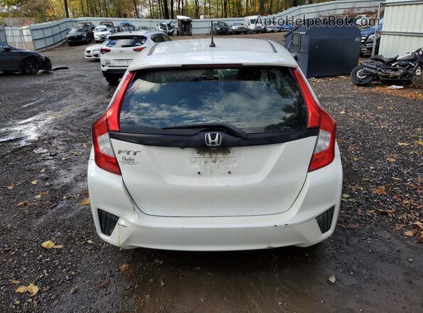 JHMGK5H59GS015325 2016 HONDA FIT White Вид ззаду