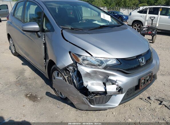 JHMGK5H59HS005010 2017 HONDA FIT Silver Widok z przodu