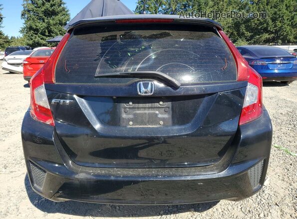 JHMGK5H59HS013950 2017 HONDA FIT Черный Вид сзади
