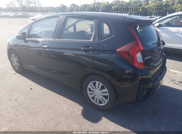 JHMGK5H59HS020302 2017 HONDA FIT Black უკანა მარცხენა