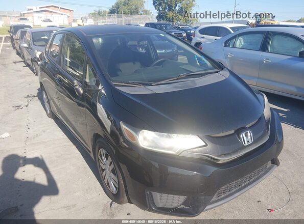 JHMGK5H59HS020302 2017 HONDA FIT Black წინა ხედი