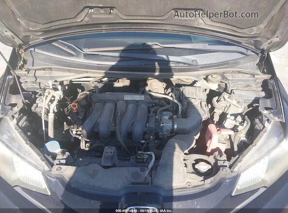 JHMGK5H59HS020302 2017 HONDA FIT Black უკანა ხედი