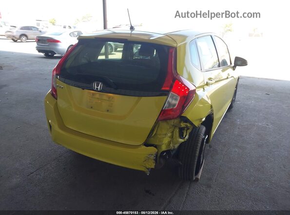 JHMGK5H5XGS009243 2016 HONDA FIT Yellow Հետևի աջ