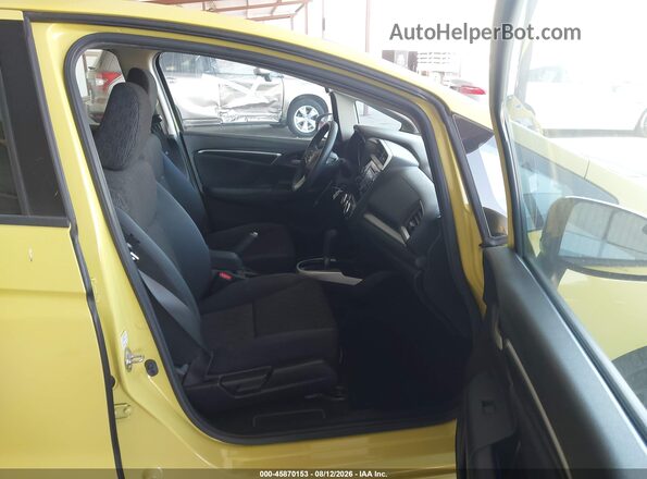 JHMGK5H5XGS009243 2016 HONDA FIT Yellow Սալոնի դիմացի տեսք